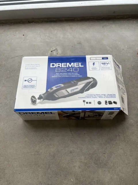 Dremel 8240 12V Cordless Rotary Tool Kit w/ Batt & Charger 8240-5