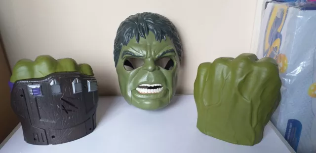 Marvel Hulk Hands Gladiator Thor Ragnarok Sounds Smash FX Fists Hasbro Costume