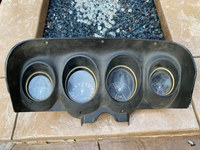 1969 Mustang Instrument Cluster - ORIGINAL