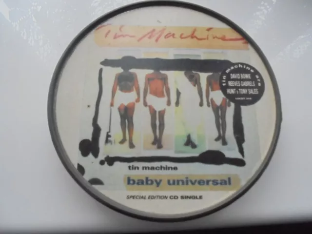 David Bowie Tin machine Baby Universal Tin Cd