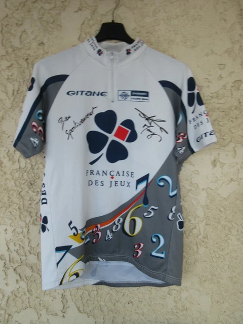 Maillot Cyclisme / Cycliste / Vélo. Équipe FRANÇAISE DES JEUX. Co