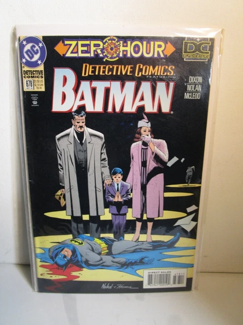DETECTIVE COMICS #678! Zero Ore! Originale Raccontato! 1994 Dc Comics ...