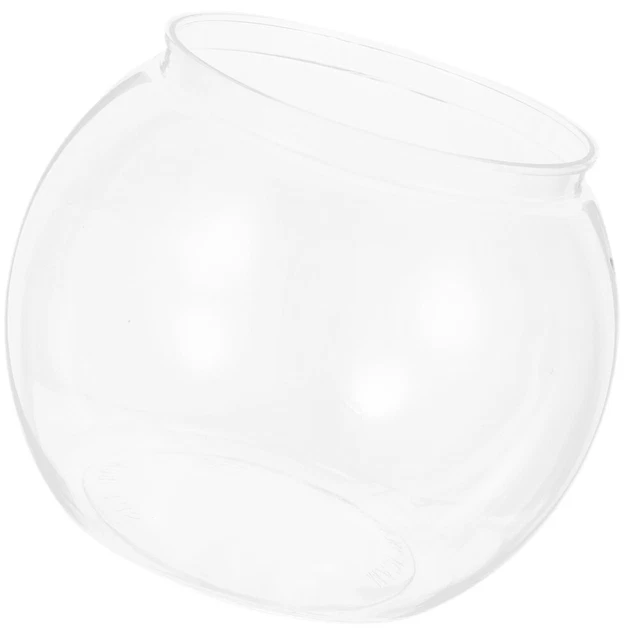 Plastic Fish Bowl Small Goldfish Bowl Round Fish Bowl Anti-falling Fish Bowl
