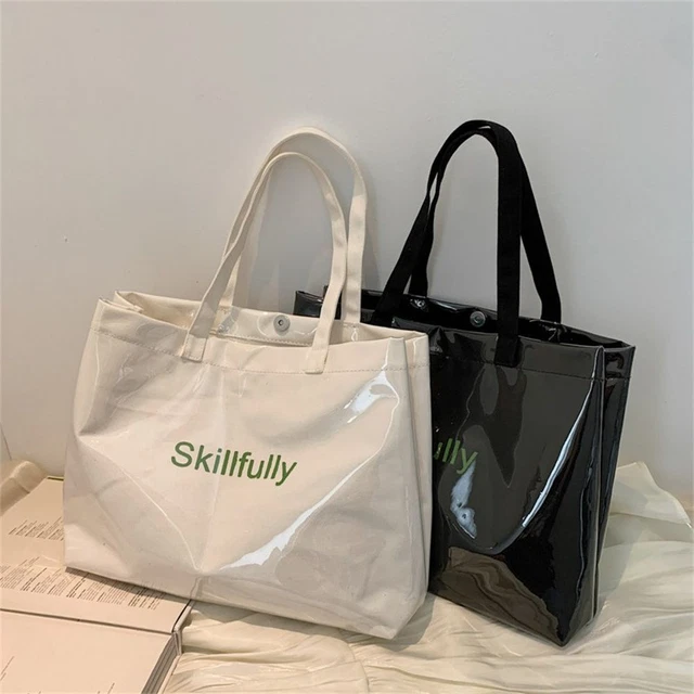 Imperméable PVC Sac fourre-tout Sac shopper Sac à bandoulière Sac à main Jelly