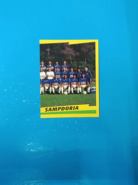 Figurine Panini 1995-96 N°277 Clarence Seedorf (Rookie) - Sampdoria - Collection Football Italien