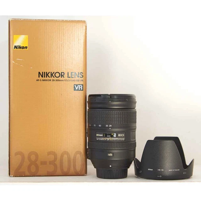 Nikon Usato lens Nikkor 28-300mm f/3.5-5.6G ED AF-S VR