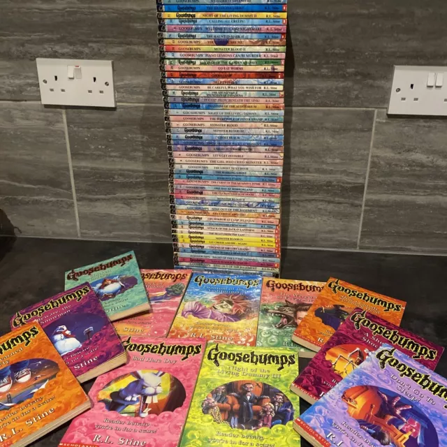 Goosebumps Complete 1-62 Full Original Rare Collection +4 Unreprinted + 2 Extras