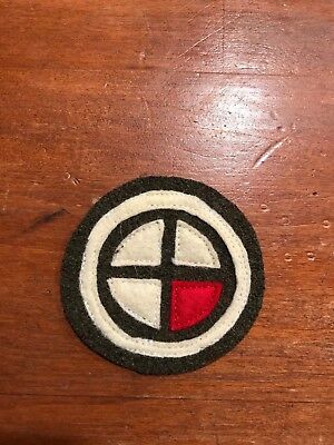WWI US Army patch 35th  Division,Engineers patch wool/ felt AEF