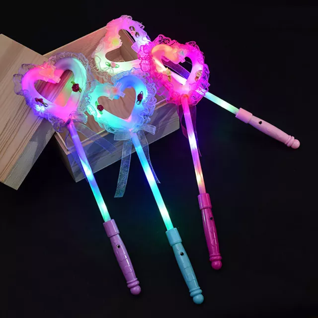 Glowing Magic Wand Flash Fairy Wand Children Kids Christmas Party Stalls Toys Le