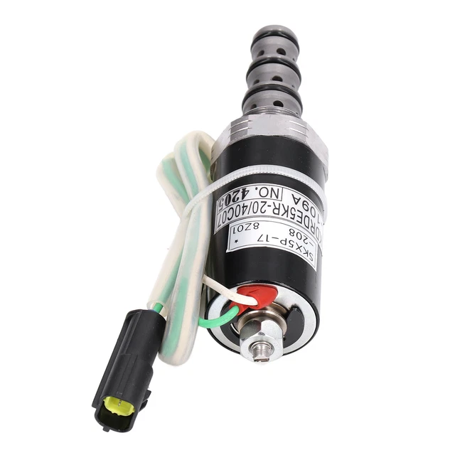 Solenoid Valve Stainless Steel Hydraulic Pump Control Valve For Kobelco↑