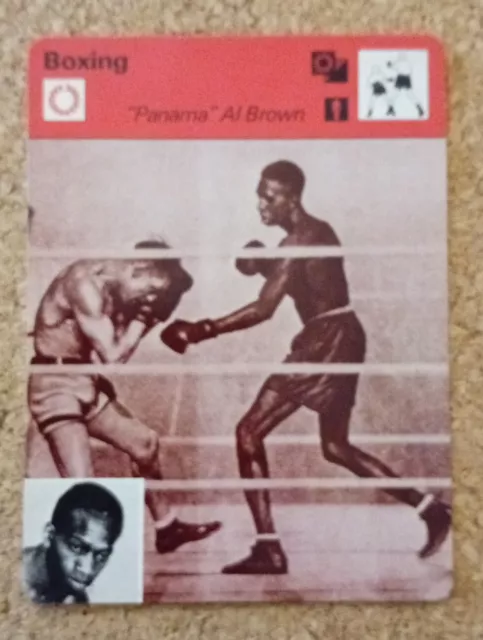 "Panama" Al Brown - Boxing -  Editions Rencontre Sportscaster 1979 (Uk)