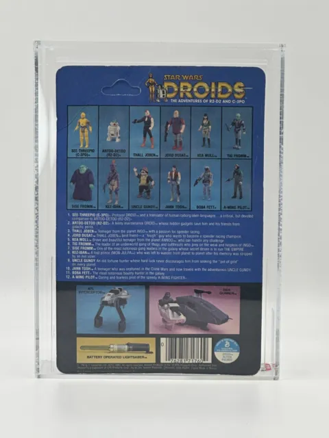 Star Wars Droids Sise Fromm Afa Graded 1985 Kenner 3