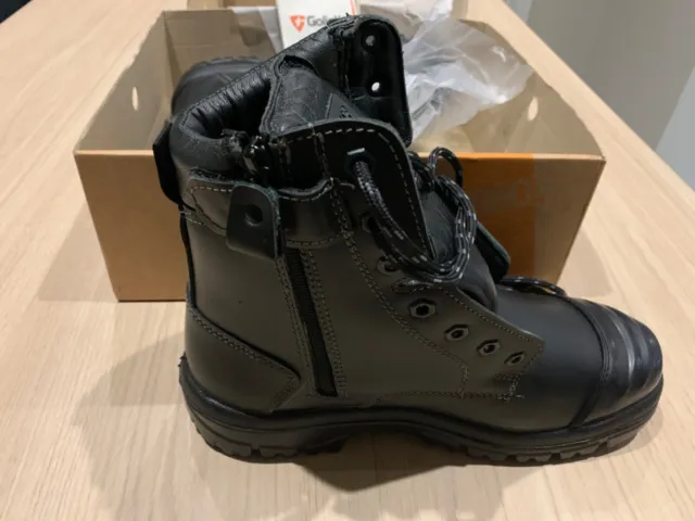 Goliath Steel Toecap Safety Boots - Brand New In Original Box Work Boot Size 12