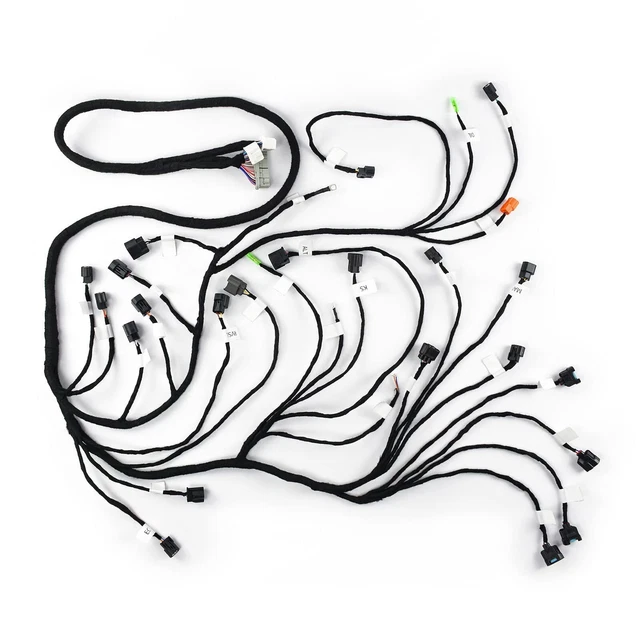 K-Series K24 K20 Tucked Engine Wiring Harness for Honda Acura K-Swap Integra CRX