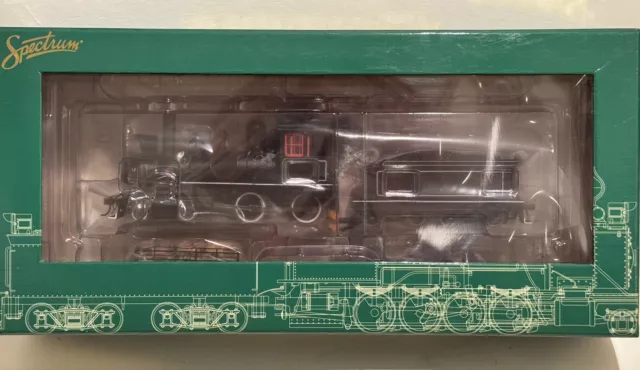 On30 Bachmann Spectrum 28306 Unlettered 4-4-0 American Steam Locomotive DCC