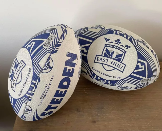 East Hull steeden rugby league ball size 4