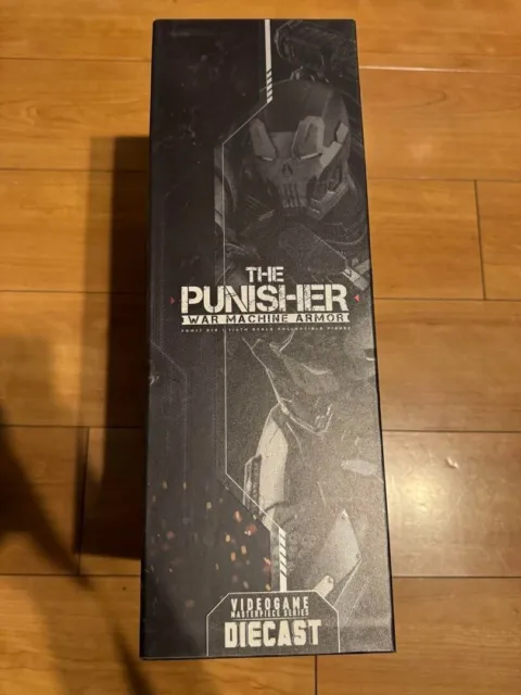 Hot Toys VGM33D28 Marvel Future Fight 1/6 The Punisher War Machine Armor JP Used 3