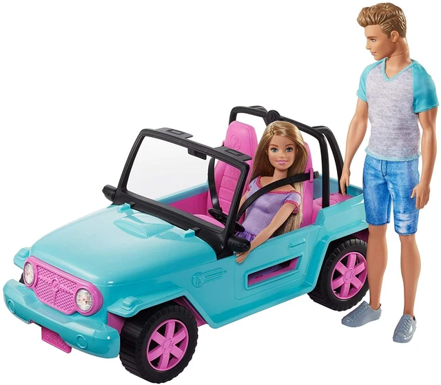 Barbie cheap doll jeep