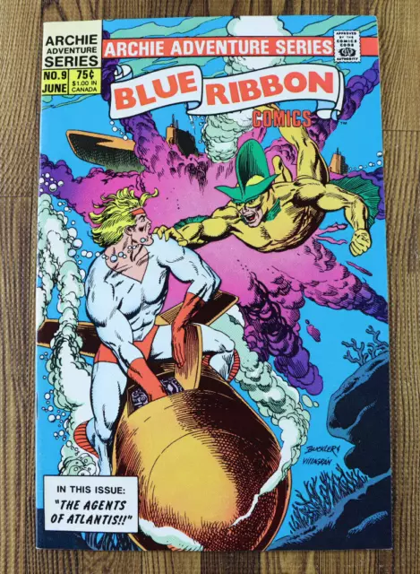 1984 Archie Comics Blue Ribbon #9 VF/VF+