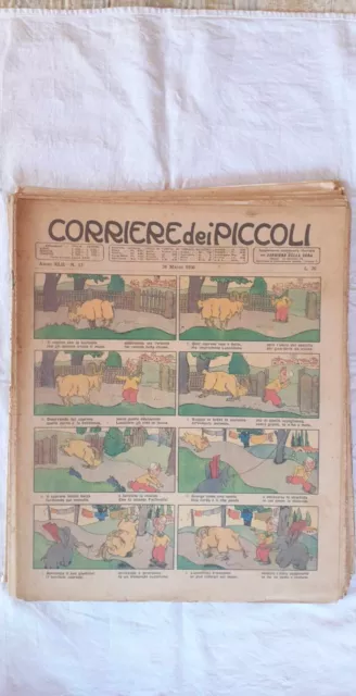 Corriere Dei Piccoli Anno 1950 - Lotto Di 13 Numeri - Fumetto