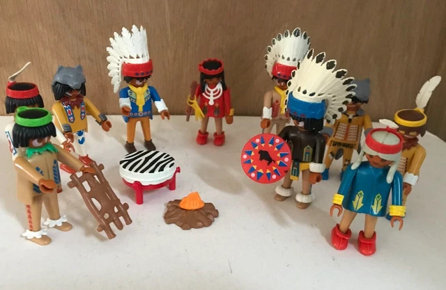 playmobil-indians-figures-ten-assorted-western-wild-west-people-bundle