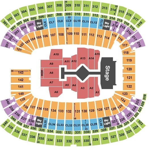 2 TICKETS Taylor Swift The Eras Tour Concert Ticket Gillette 5/20