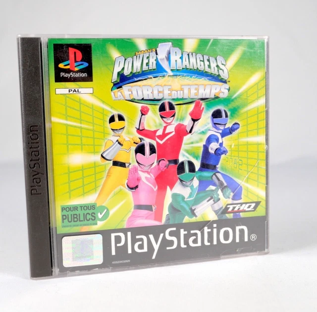 POWER RANGERS LA Force Du Temps Sony Playstation PS1 Fra EUR 12,00 ...