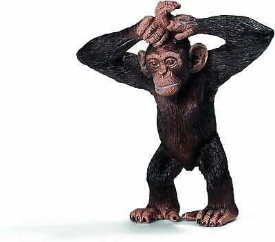 Schleich Baby Chimpanzee Gorilla Monkey Cub Toy Figure Figurine Model Sculpture
