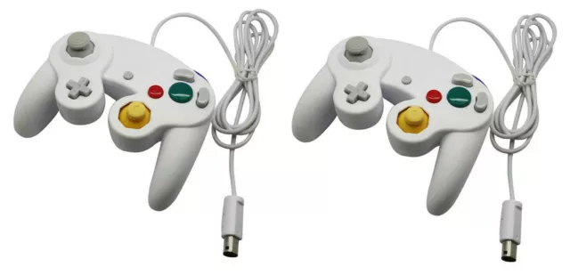 2x Controller, Gamepad, Joypad, Joystick für Nintendo Gamecube und Nintendo Wii