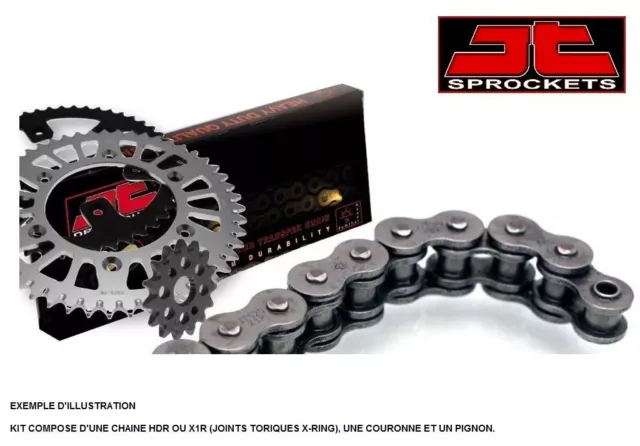 Kit chaine Complet JT Racing 530 Z1R 15/48 YAMAHA FZS600 FAZER 98-03