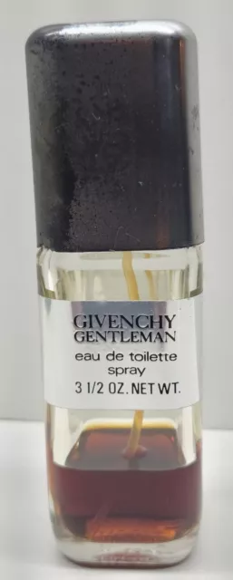 Givenchy Gentleman Eau De Toilette Spray  3 1/3 oz 100ml Vintage Original Used