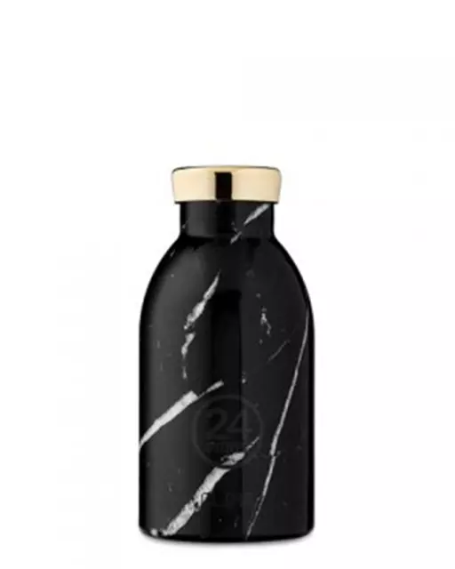 Thermos Clima 330ml Acciaio Inox 15cm Marble Black | 24bottles