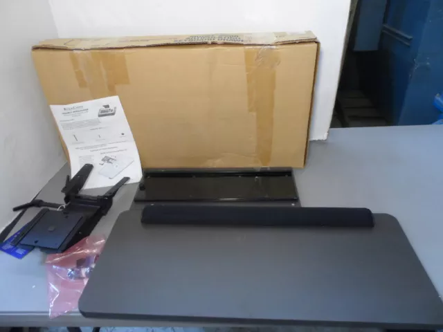 Continental MicroCentre Model 500 Articulating Keyboard Tray New Slate Grey