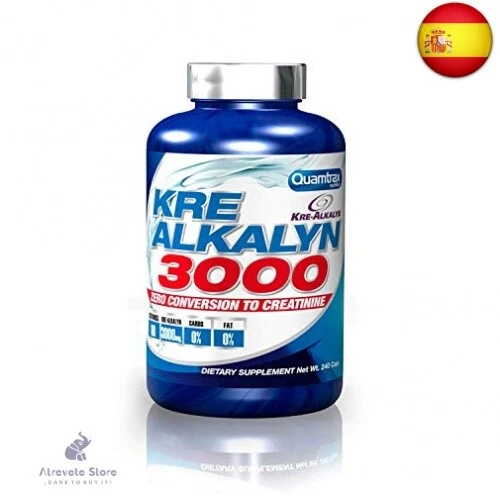 Quamtrax Nutrition Kre Alkalyn 3000-240 Capsulas