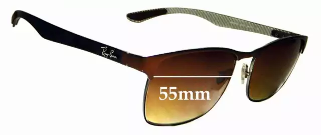 SFx Replacement Sunglass Lenses fits Ray Ban RB8416 - 55mm Wide