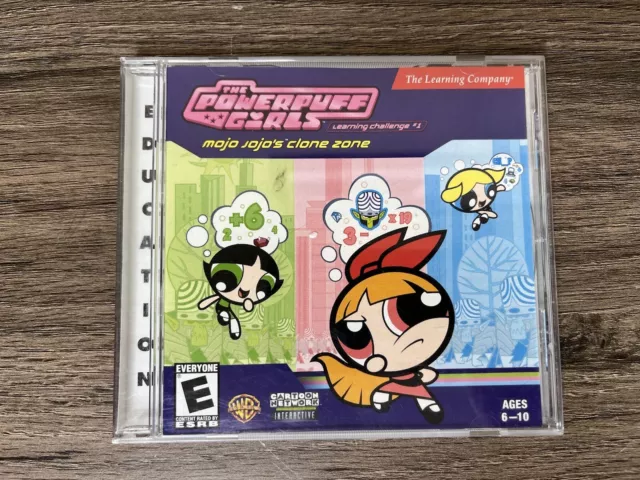 2006 Cartoon Network All-Stars PC CD-ROM Video Game PowerPuff Girls Retro -  NEW