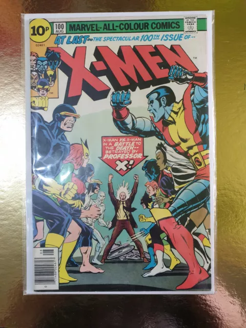 Marvel 📖The X-Men #100 Vol 1. Aug. 76 KEY 🔑Claremont BRONZE AGE VF/NM 9.0🆕