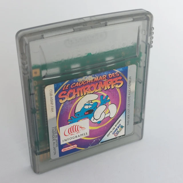 Jeu Game Boy "Le Cauchemar Des Schtroumpfs" - Cartouche PAL - 1995 - Très Bon état Complet