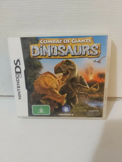 Combat of Giants - Dinosaurs - Nintendo DS Game Case& Inst Only