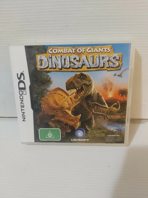 Combat of Giants - Dinosaurs - Nintendo DS Game Case& Inst Only