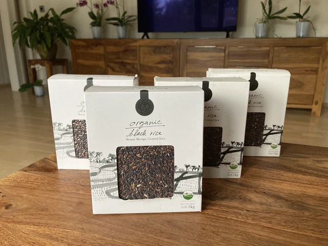 EAST JAVA & CO. Organic Black Rice / Schwarzer Bio Reis aus Indonesien Java Bali
