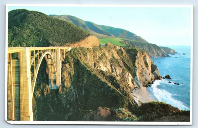 Postcard - Bixby Bridge in Monterey California CA