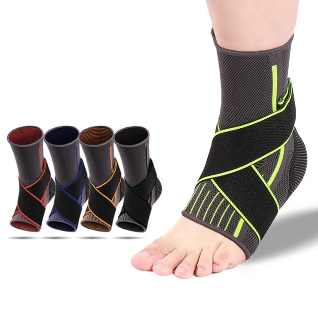 1pc Ankle Support Elastic Bandage Foot Protective Gear Arch Support Foot