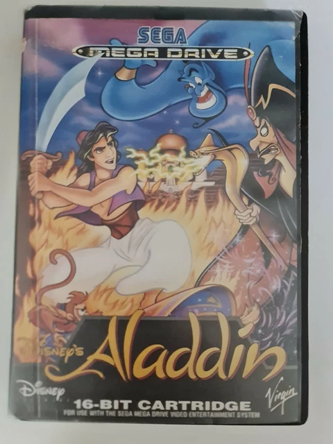 Jeu Aladdin Sur Sega Mega Drive - 1993 - Neuf Sous Blister Rigide Scellé - Édition SEGA