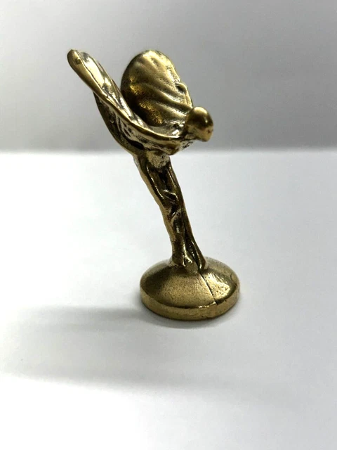 ROLLS ROYCE FLYING Lady Spirit Of Ecstasy TYPE Figure Mini Sculpture ...
