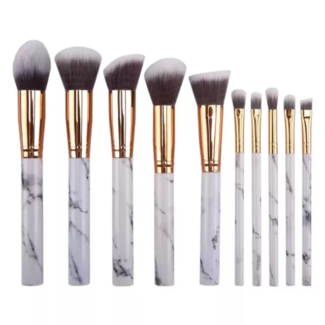 10pcs Makeup Brushes Kit Set Powder Foundation Lip Eyeshadow Eyeliner Brush