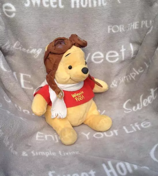 Peluche Winnie Aviateur doudou Nicotoy Disney 2008