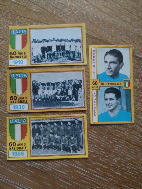 FIGURINA CALCIATORI PANINI 1969-70 GASPARRONI/CASATI - PISA originale