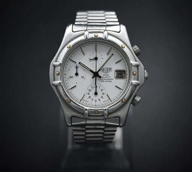 Heuer 2000 quartz chronograph sale