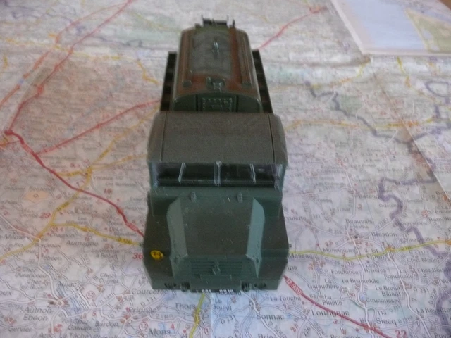 Solido Berliet GBC KT Citerne 1/50 Militaire - Camion Occasion Bon État